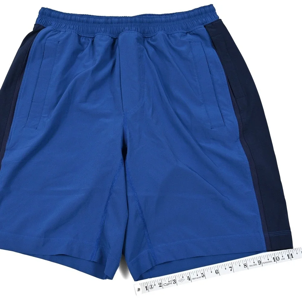 Lululemon Shorts Mens Medium Pace Breaker Blue Color Block 9
